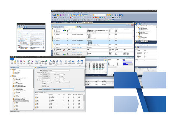 PCAN-Explorer 6 Portable License IPES-006090+IPES-006000 data view examples