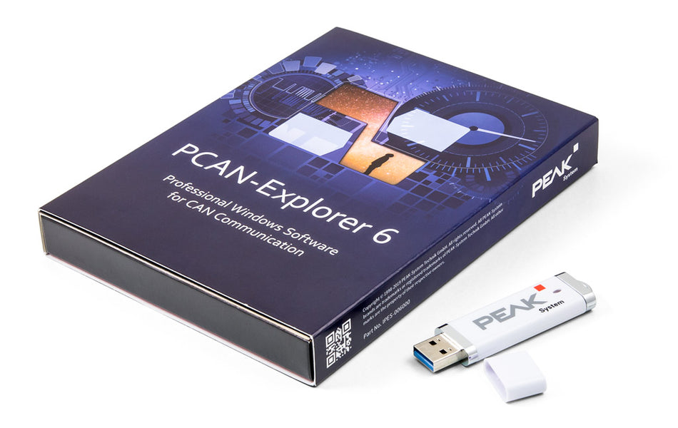 PCAN-Explorer 6 Portable License IPES-006090+IPES-006000 box with USB stick