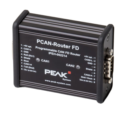 PCAN-Router FD w/ D-Sub IPEH-002214 product corner shot