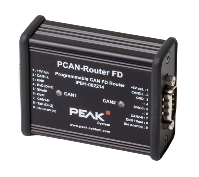 PCAN Router FD w/ D-Sub - IPEH-002214 | Phytools