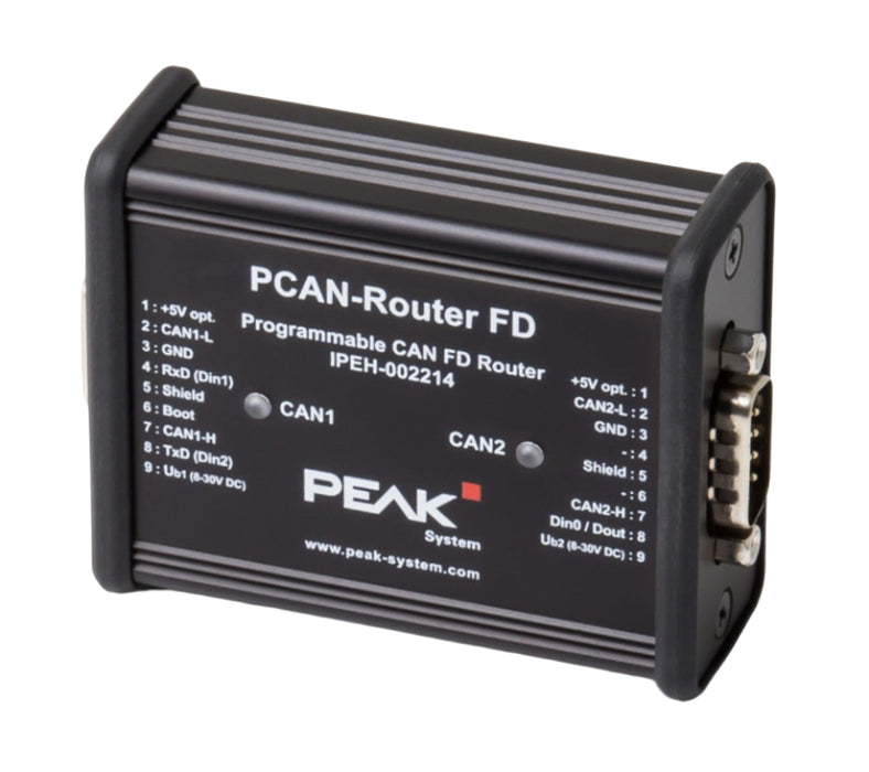 PCAN Router FD w/ D-Sub - IPEH-002214 | Phytools