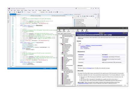 Peak system PCAN-XCP API data screen view