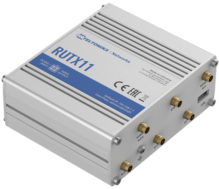 RUTX11 Industrial Dual-SIM Cellular Router