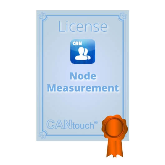 GEMAC SW-22580-00 CANtouch: License for "Node Measurement" - CAN