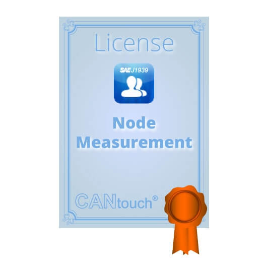 GEMAC SW-22580-03 CANtouch: License for "Node Measurement" - J1939