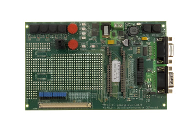 SYS-4002003 (5V) and SYS-4002026 (3.3V) Carrier Board for CANopen I/O & Dipmodul front view