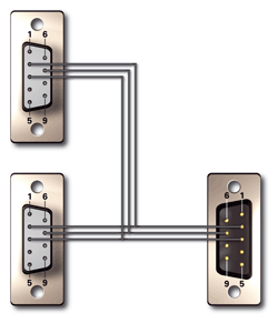 PCAN T-Adapter pin diagram PEAK-System Technik