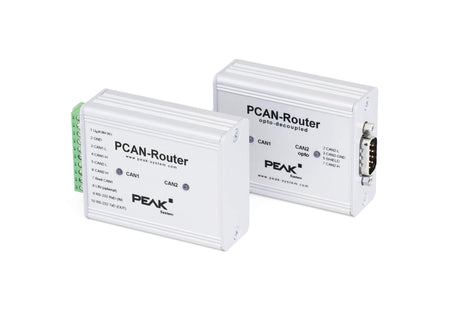 PCAN-Router w/ D-Sub IPEH-002210 product shot front and side