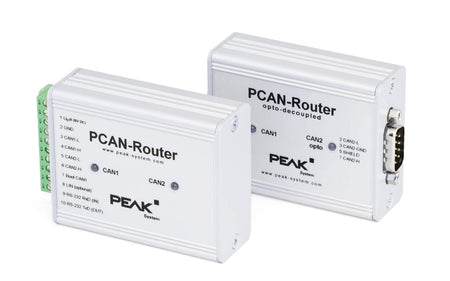 PEAK-System Technik IPEH-002211 PCAN-Router - shown with opto decoupled and w/D-Sub product shot