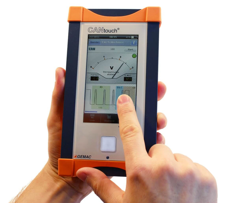 GEMAC PR-22580-00 CANtouch screen interaction view