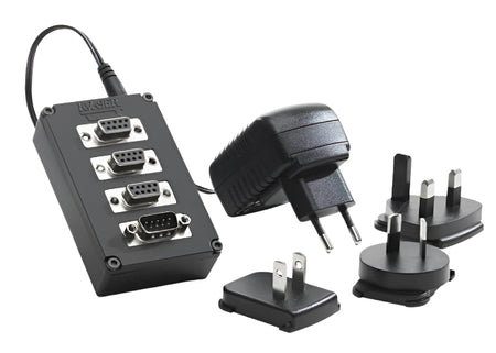 Kvaser KV-00776-5 T-Cannector V2 product view with accessories and electric plug assortment