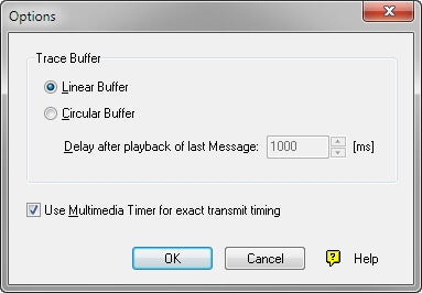 PEAK PCAN Trace IPES-002027 PCAN-Trace Data Logger data screen trace buffer