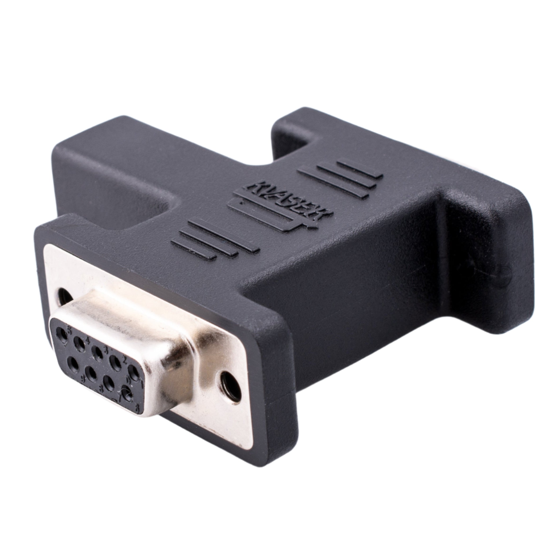 Kvaser KV-00973-8 Kvaser DB9-Power Inlet angle view 