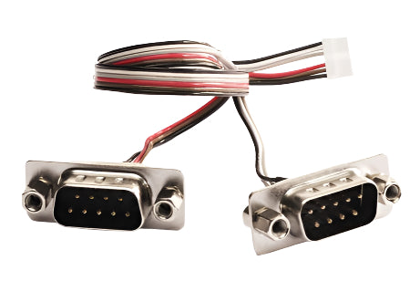 KVASER KV-01029-1 front view 2 DSUB 9 connector cables