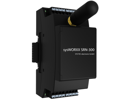 SYS-18051000 sysWORXX SRN-300 front and left side view